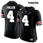 Youth NCAA Ohio State Buckeyes Jordan Fuller #4 College Stitched Authentic Nike White Number Black Football Jersey IK20A73RC